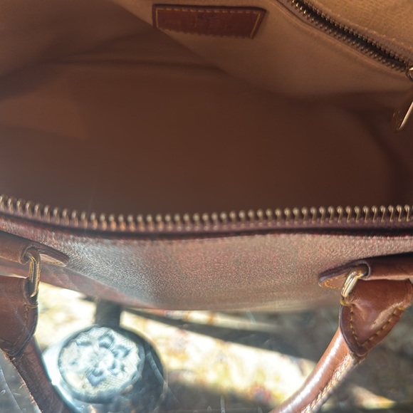 Etro Elegant Brown Leather Handbag - Picture 15 of 16